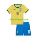 Matchtröjor Brasilien Neymar JR 10 World Cup 2026 Kortärmad till Barn (1:a ställ)