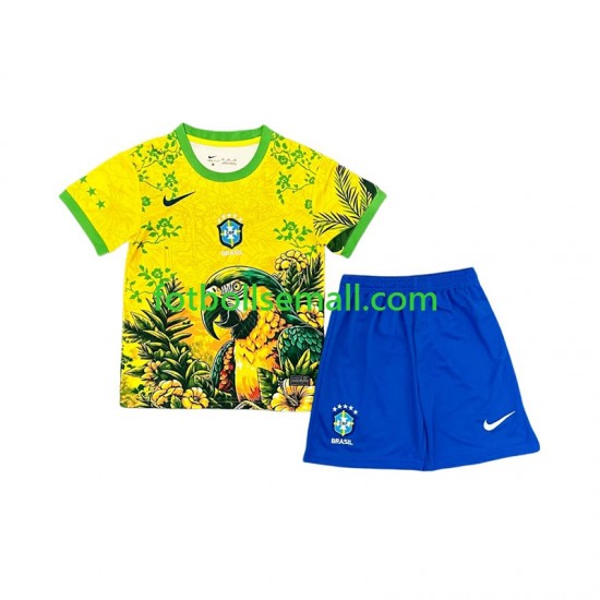 Matchtröjor Brasilien Special 2026 Kortärmad till Barn (1:a ställ)