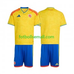Matchtröjor Colombia World Cup 2026 Kortärmad till Barn (1:a ställ)