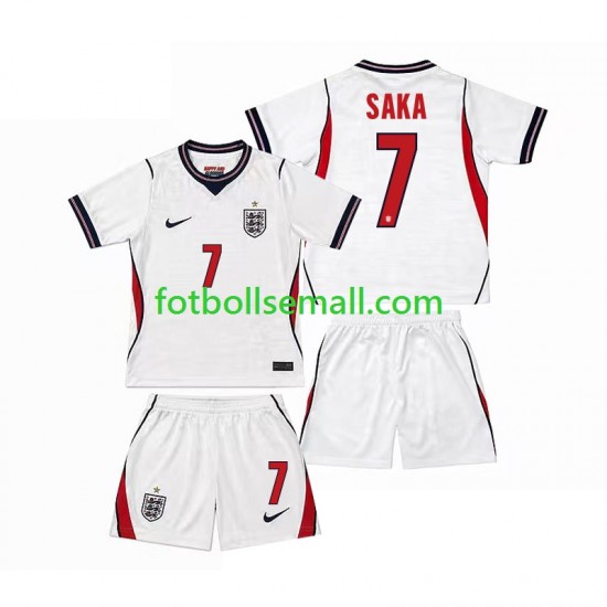 Matchtröjor England Bukayo Saka 7 World Cup 2026 Kortärmad till Barn (1:a ställ)