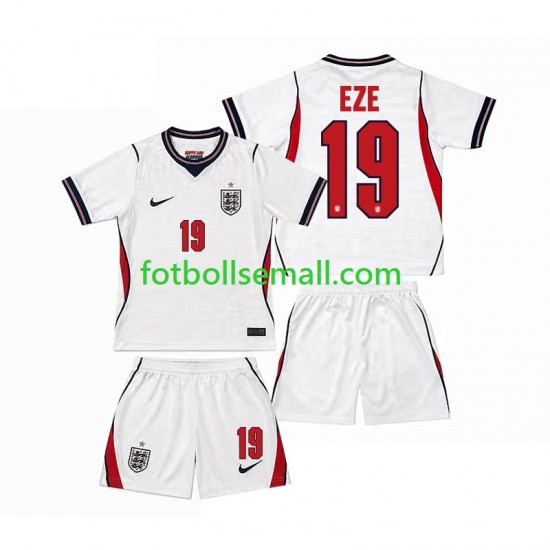 Matchtröjor England Eberechi Eze 19 World Cup 2026 Kortärmad till Barn (1:a ställ)