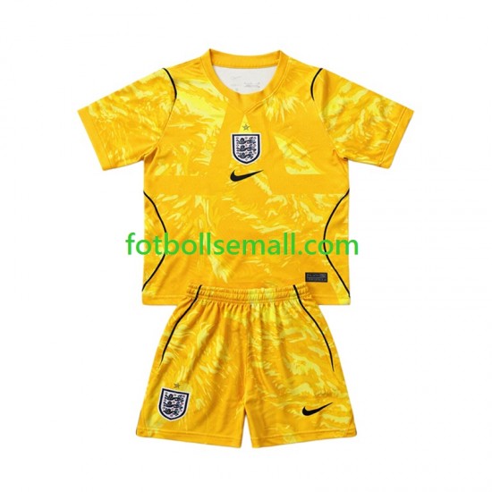 Matchtröjor England Målvaktströja World Cup 2026 Kortärmad till Barn (4:e ställ)