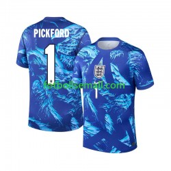 Matchtröjor England Målvaktströja Jordan Pickford 1 World Cup 2026 Kortärmad till Herr (3:e ställ)