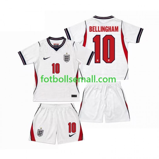 Matchtröjor England Jude Bellingham 10 World Cup 2026 Kortärmad till Barn (1:a ställ)