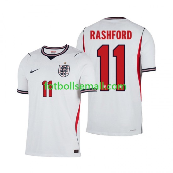Matchtröjor England Marcus Rashford 11 World Cup 2026 Kortärmad till Herr (1:a ställ)