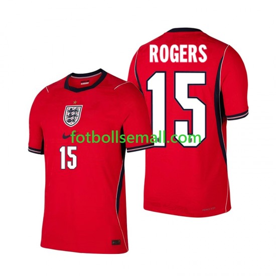 Matchtröjor England Morgan Rogers 15 World Cup 2026 Kortärmad till Herr (2:a ställ)