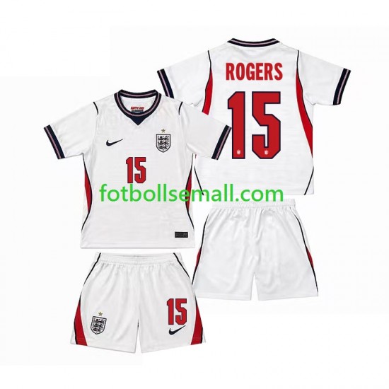Matchtröjor England Morgan Rogers 15 World Cup 2026 Kortärmad till Barn (1:a ställ)