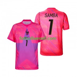 Matchtröjor Frankrike Målvaktströja Brice Samba 1 World Cup 2026 Kortärmad till Herr (2:a ställ) Matchtröjor Frankrike Målvaktströja Brice Samba 1 World Cup 2026 Kortärmad till Herr (2:a ställ)