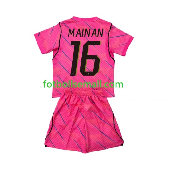 Matchtröjor Frankrike Målvaktströja Mike Maignan 16 World Cup 2026 Kortärmad till Barn (2:a ställ)