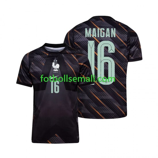 Matchtröjor Frankrike Målvaktströja Mike Maignan 16 World Cup 2026 Kortärmad till Herr (1:a ställ)