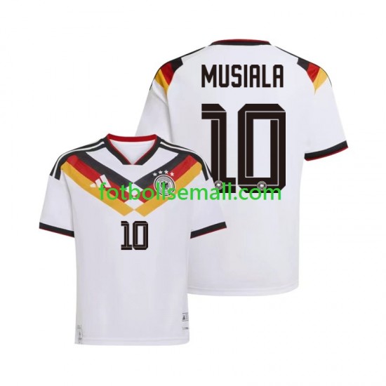 Matchtröjor Tyskland Jamal Musiala 10 World Cup 2026 Kortärmad till Herr (1:a ställ)