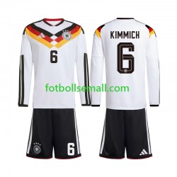 Matchtröjor Tyskland Joshua Kimmich 6 World Cup 2026 Långärmad till Barn (1:a ställ)