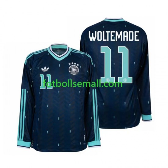 Matchtröjor Tyskland Nick Woltemade 11 World Cup 2026 Långärmad till Herr (2:a ställ)