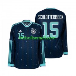 Matchtröjor Tyskland Nico Schlotterbeck 15 World Cup 2026 Långärmad till Herr (2:a ställ)