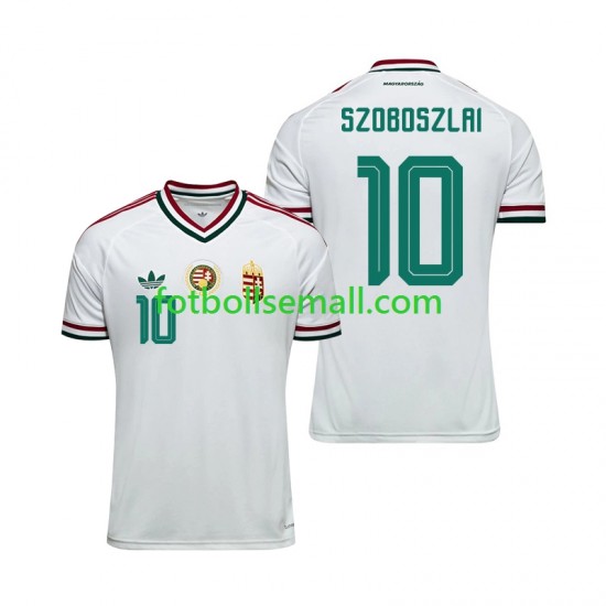 Matchtröjor Ungern Dominik Szoboszlai 10 World Cup 2026 Kortärmad till Herr (2:a ställ)
