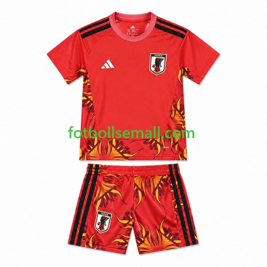 Matchtröjor Japan Målvaktströja World Cup 2026 Kortärmad till Barn (1:a ställ)