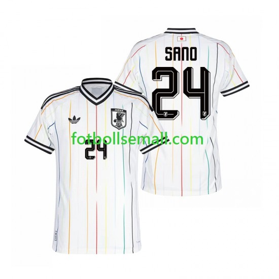 Matchtröjor Japan Kaishu Sano 24 World Cup 2026 Kortärmad till Herr (2:a ställ)