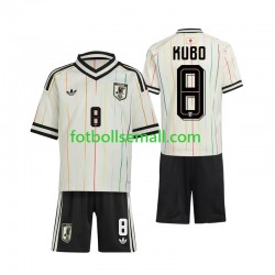 Matchtröjor Japan Kubo 8 World Cup 2026 Kortärmad till Barn (2:a ställ)