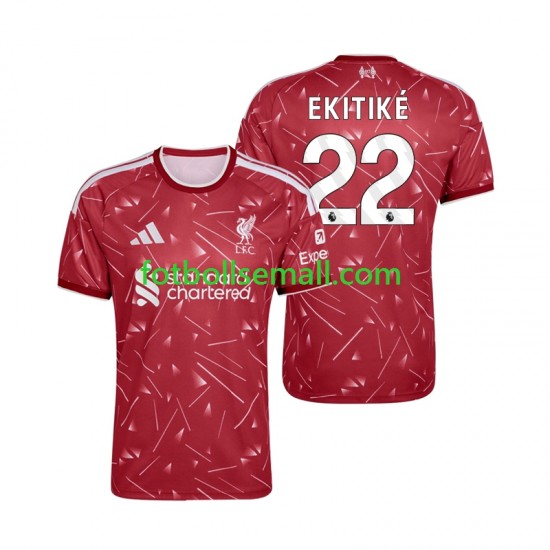 Matchtröjor Liverpool Hugo Ekitike 22 2026-2027 Kortärmad till Herr (1:a ställ)