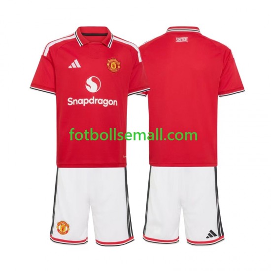 Matchtröjor Manchester United 2026-2027 Kortärmad till Barn (1:a ställ)
