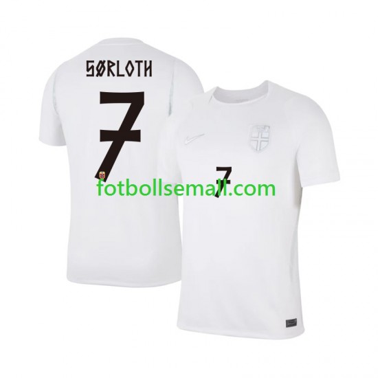 Matchtröjor Norge Alexander Sorloth 7 World Cup 2026 Kortärmad till Herr (3:e ställ)