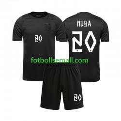 Matchtröjor Norge Antonio NUSA 20 World Cup 2026 Kortärmad till Barn (2:a ställ)