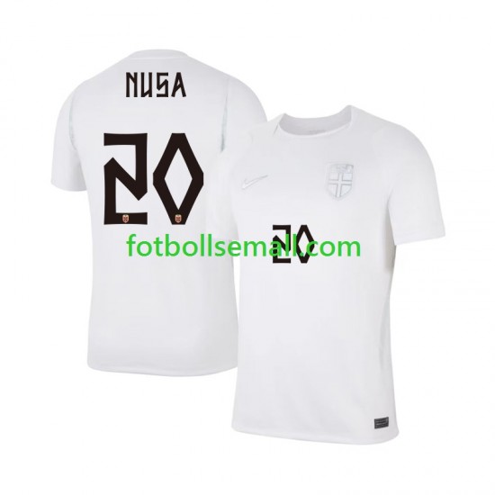 Matchtröjor Norge Antonio NUSA 20 World Cup 2026 Kortärmad till Herr (3:e ställ)