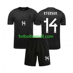 Matchtröjor Norge Julian Ryerson 14 World Cup 2026 Kortärmad till Barn (2:a ställ)