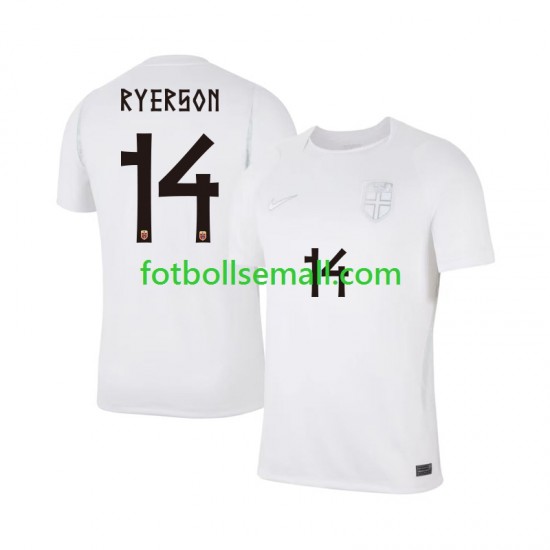 Matchtröjor Norge Julian Ryerson 14 World Cup 2026 Kortärmad till Herr (3:e ställ)