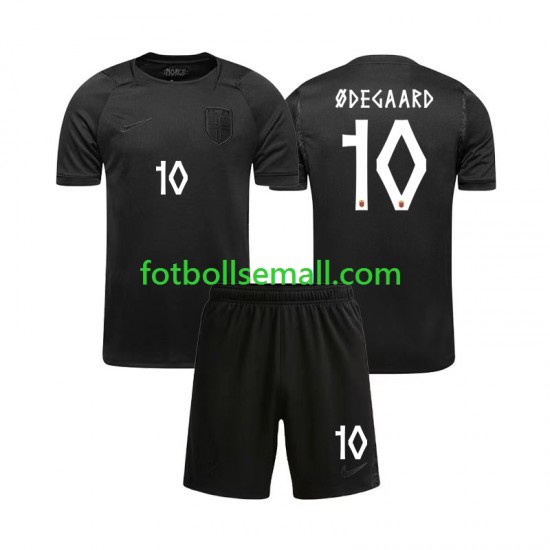 Matchtröjor Norge Martin Odegaard 10 World Cup 2026 Kortärmad till Barn (2:a ställ)