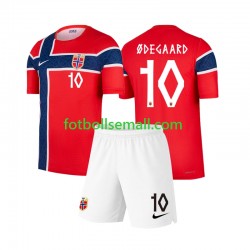 Matchtröjor Norge Martin Odegaard 10 World Cup 2026 Kortärmad till Barn (1:a ställ)