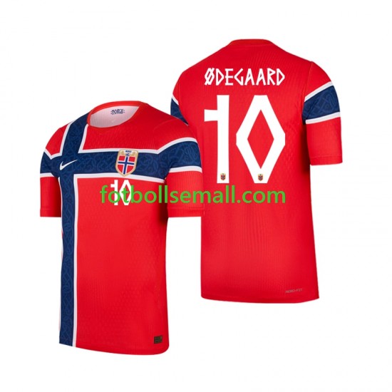 Matchtröjor Norge Martin Odegaard 10 World Cup 2026 Kortärmad till Herr (1:a ställ)