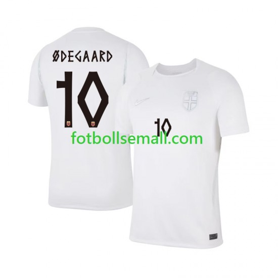 Matchtröjor Norge Martin Odegaard 10 World Cup 2026 Kortärmad till Herr (3:e ställ)