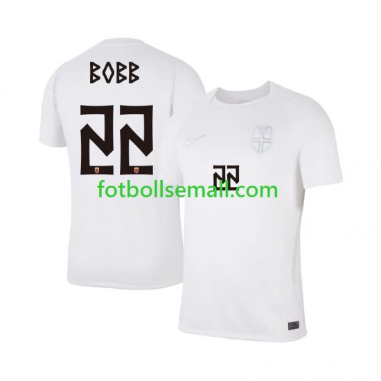Matchtröjor Norge Oscar Bobb 22 World Cup 2026 Kortärmad till Herr (3:e ställ)
