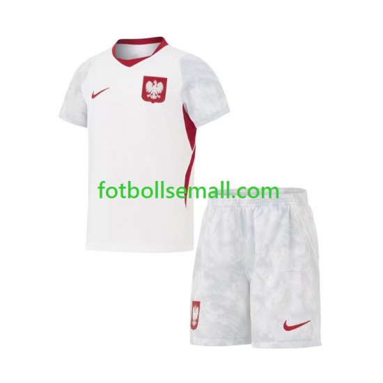 Matchtröjor Polen World Cup 2026 Kortärmad till Barn (1:a ställ)