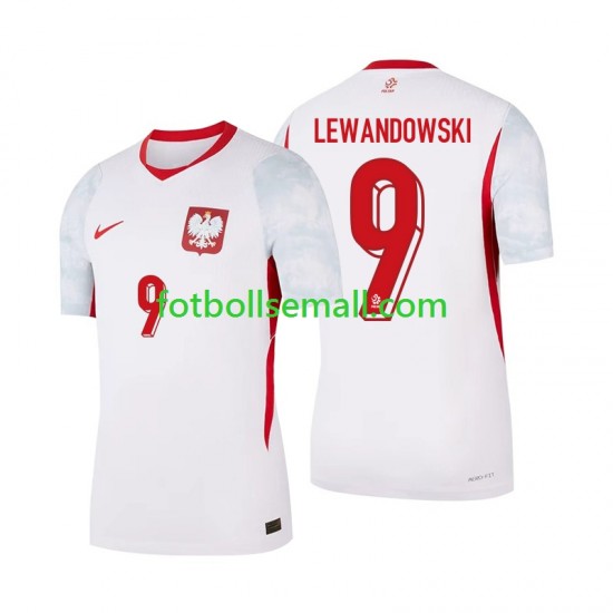 Matchtröjor Polen Robert Lewandowski 9 2026 Kortärmad till Herr (1:a ställ)