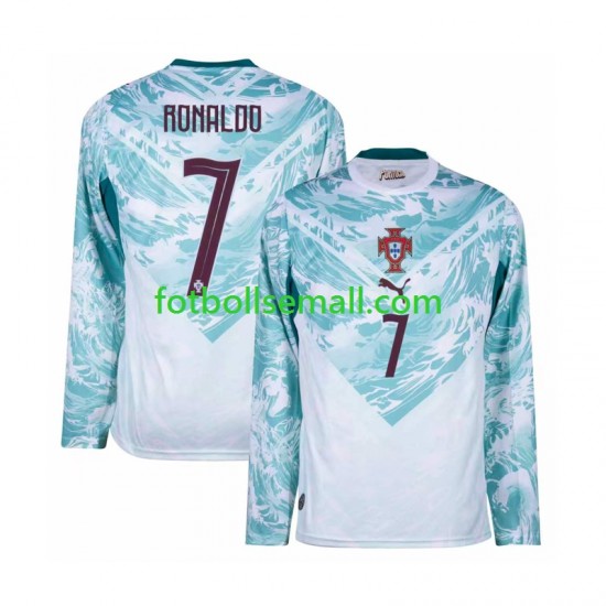 Matchtröjor Portugal Cristiano Ronaldo 7 World Cup 2026 Långärmad till Herr (2:a ställ)