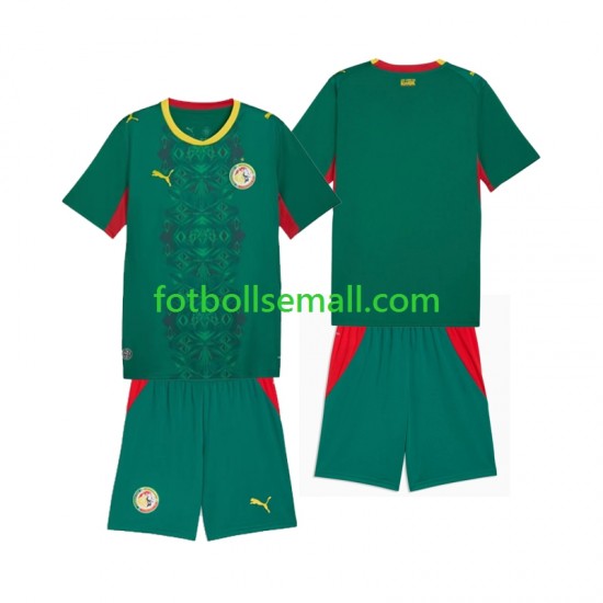 Matchtröjor Senegal 2026 2027 Kortärmad till Barn (2:a ställ)