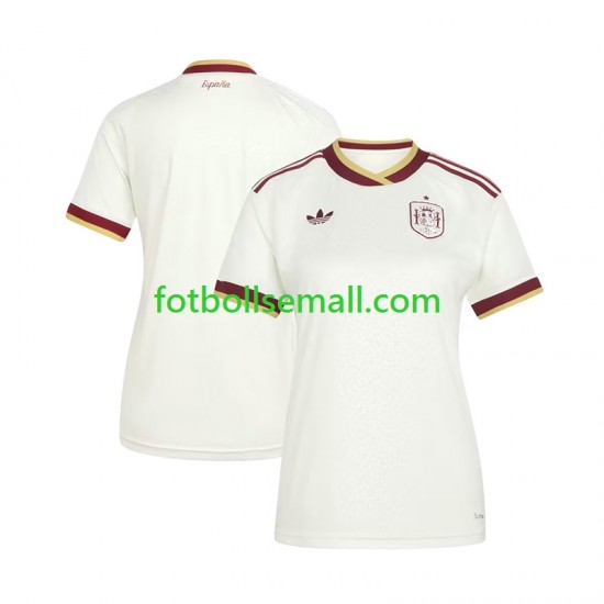 Matchtröjor Spanien World Cup 2026 Kortärmad till Dam (2:a ställ)
