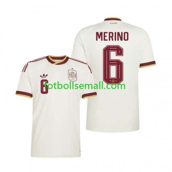 Matchtröjor Spanien Mikel Merino 6 World Cup 2026 Kortärmad till Herr (2:a ställ)