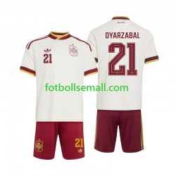 Matchtröjor Spanien Mikel Oyarzabal 21 World Cup 2026 Kortärmad till Barn (2:a ställ) Matchtröjor Spanien Mikel Oyarzabal 21 World Cup 2026 Kortärmad till Barn (2:a ställ)
