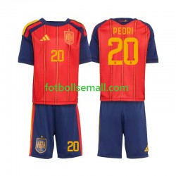 Matchtröjor Spanien Pedri 20 World Cup 2026 Kortärmad till Barn (1:a ställ) Matchtröjor Spanien Pedri 20 World Cup 2026 Kortärmad till Barn (1:a ställ)