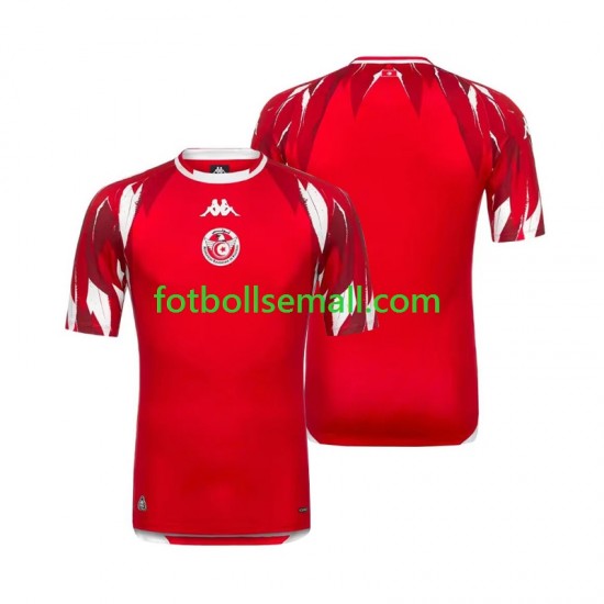 Matchtröjor Tunisien World Cup 2026 Kortärmad till Herr (2:a ställ)