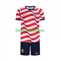 Matchtröjor USA World Cup 2026 Kortärmad till Barn (1:a ställ) Matchtröjor USA World Cup 2026 Kortärmad till Barn (1:a ställ)