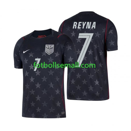 Matchtröjor USA Giovanni Reyna 7 World Cup 2026 Kortärmad till Herr (2:a ställ)
