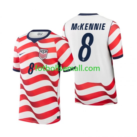 Matchtröjor USA Weston McKennie 8 World Cup 2026 Kortärmad till Herr (1:a ställ)