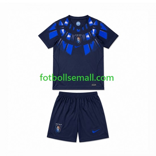 Matchtröjor Uruguay World Cup 2026 Kortärmad till Barn (2:a ställ)
