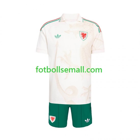 Matchtröjor Wales World Cup 2026 Kortärmad till Barn (2:a ställ)