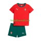 Matchtröjor Portugal 2025 Kortärmad till Barn (1:a ställ)