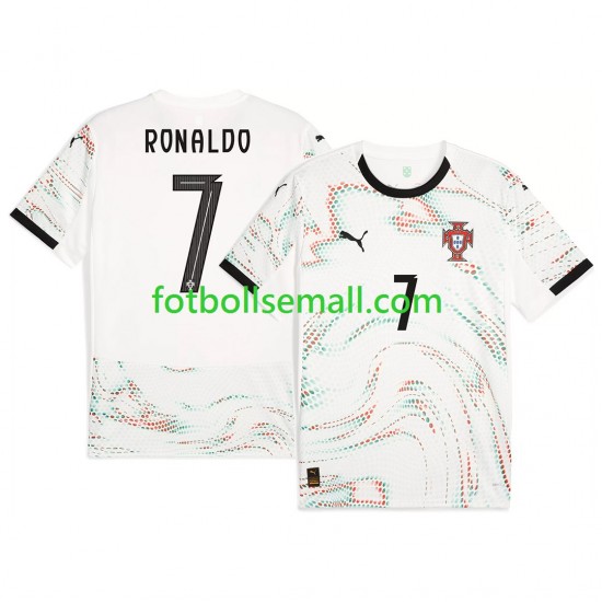 Matchtröjor Portugal RONALDO 7 2025 Kortärmad till Herr (2:a ställ)